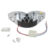 Lampada da parete a LED da 4W Applique Illuminazione colorata Lampada da parete per interni a parete per l'illuminazione domestica del soggiorno del bagno del soppalco 