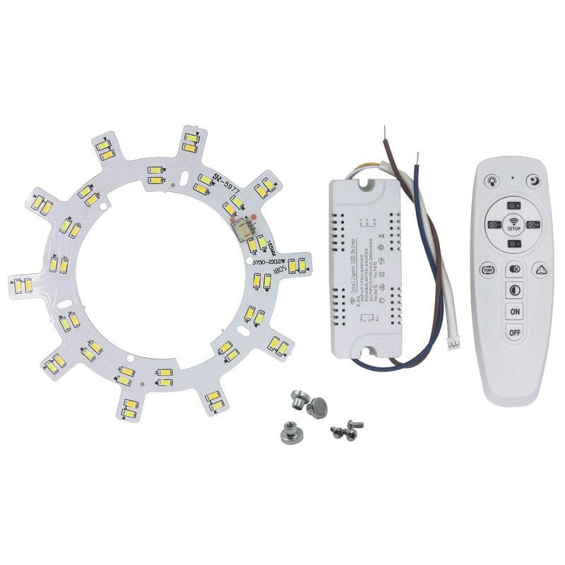 5730 SMD LED illuminazione a soffitto 2.4G WIFI telecomando per il controllo della connessione del telefono cellulare per la plafoniera della cucina del soggiorno