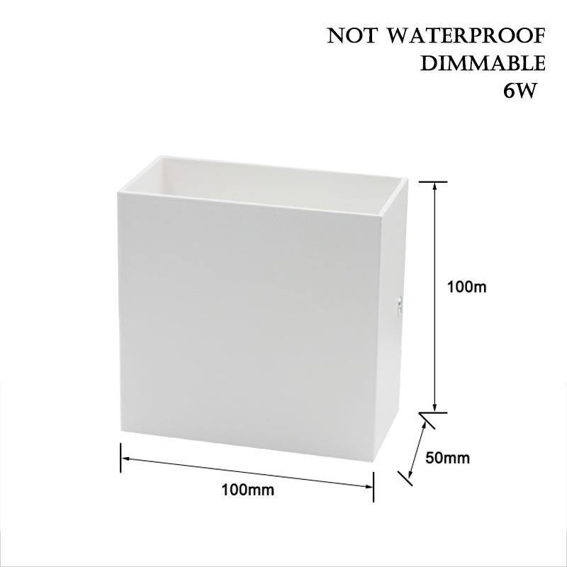 COB Stile moderno Camera da letto Soggiorno Decorazione Su e giù Lampada da parete a LED Lampada da comodino Apparecchio da parete Luci moderne
