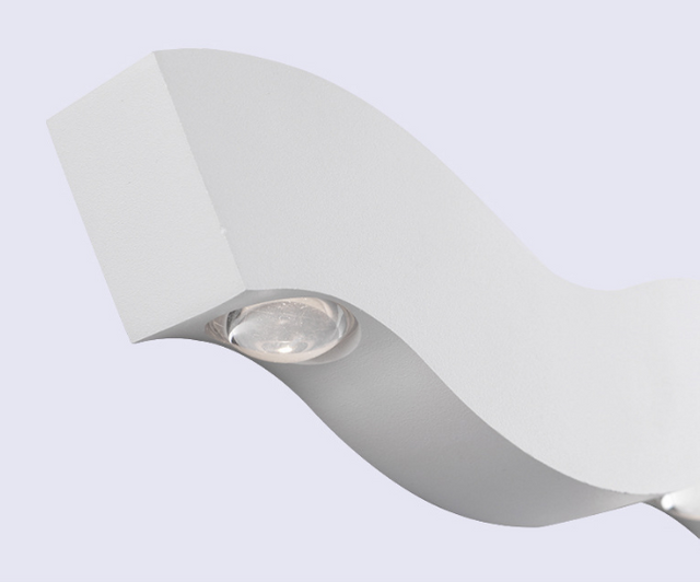 4W Hagood New Beard Lampada da parete Impermeabile IP65 Illuminazione per esterni Su e giù Moderna applique da parete a led