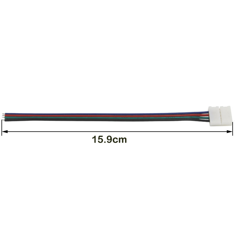 Connettore striscia LED 2 pin 8mm con connessione senza fili Non è necessario saldare / connettore per saldatura per striscia led 3528/5050