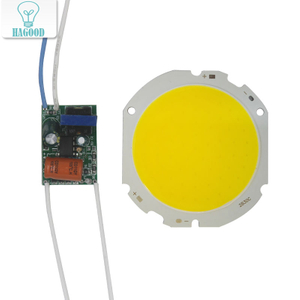 LED COB Lamp Bead 10W-30W Sorgente luminosa Chip Conversione interruttore freddo / caldo con controllo del segmento Adattatore di alimentazione Driver fai da te