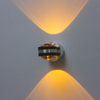 La fabbrica vende direttamente applique da parete a doppio cristallo da 6 W. Lampade decorative a led per la decorazione domestica, la migliore lampada per l'home office