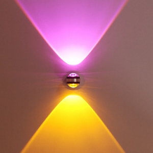 Lampada da parete RGB fantasia per hotel ben progettata colorata con illuminazione da parete scontata per interni Luci per decorazioni per la casa con prezzo di fabbrica