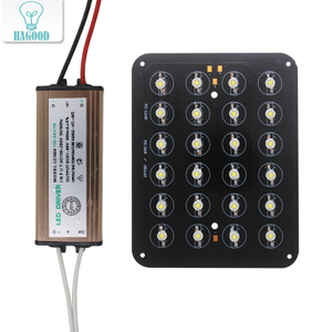 Chip LED 12W 18W 20W 24W 30W 36W 48W Lampadina ad alta potenza Diodi AC85-265V LED Driver impermeabile per luci sepolte Luminary