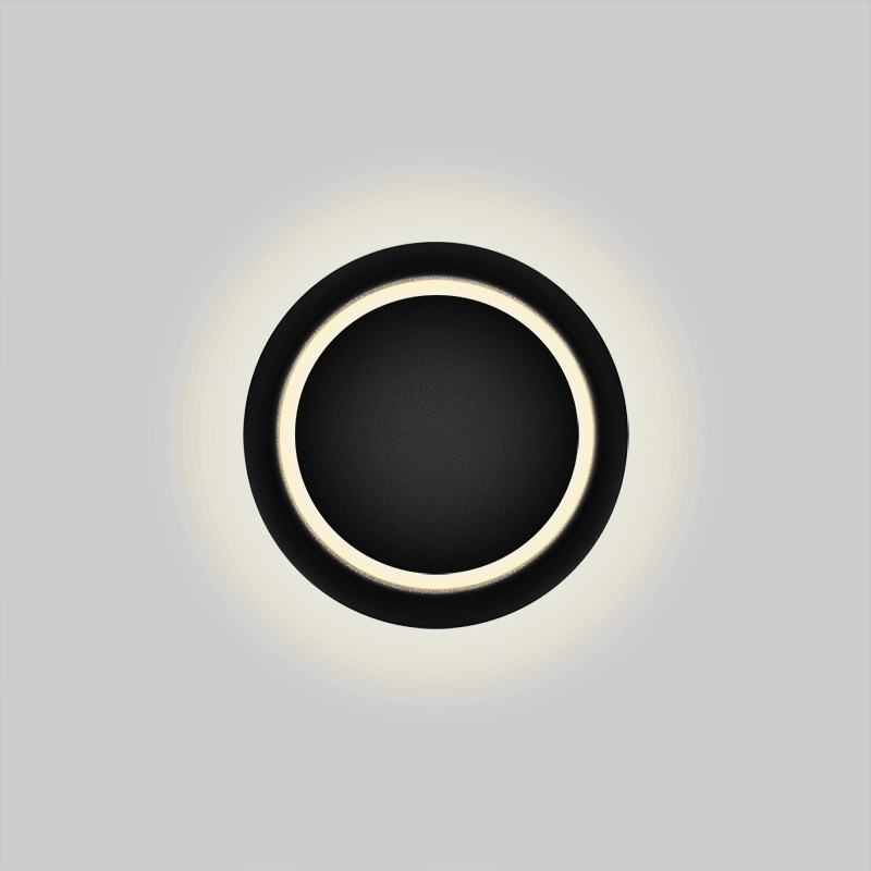 Nuovo applique da parete regolabile da comodino bianco Lampada da parete nera a 360 gradi