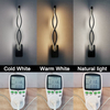 Speciale-creativo Leggerezza Lampada da parete a LED da 16W Scala moderna Illuminazione a parete Luce LED vintage a forma di onda lunga