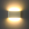 Lampada da parete su e giù 6W Illuminazione esterna impermeabile per portico da giardino Illuminazione molto richiesta Vendita calda Nessuna batteria montata a parete