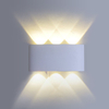 Hagood White 6W Led Applique da parete Migliore illuminazione da giardino per esterni impermeabile