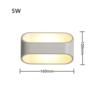 5W Led Luci da parete per interni Su e giù Apparecchio di illuminazione Montato a parete Luci notturne fantasia Sfondo Lampada per bambini Camera da letto dell'hotel Arte