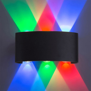 6W Up And Down Illuminazione per esterni Applique da parete Moderna impermeabile IP65 Up Down 10W Illuminazione per esterni Home Hotel AC 220V 110V