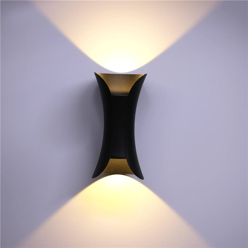 10w nuovo design di grandi dimensioni decorazione per le vacanze lampada da parete impermeabile per interni ed esterni di lusso lampada da parete a LED IP65