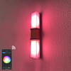 Lampada da parete di controllo APP Tuya da 9W lampada da parete a led per controllo app app luce di controllo app Lampada da parete cintura dorata Lampada da parete intelligente illuminazione esterna