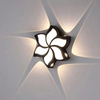 Nuovo stile moderno lampada da parete a LED 10W 12W impermeabile fiore di loto lampade da parete per esterni per giardino decorativo domestico applique da parete a led