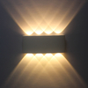 8W prezzo di fabbrica a buon mercato applique da parete su e giù per la luce notturna lampada da parete luce di vanità per il 100% di sicurezza in stile europeo-americano