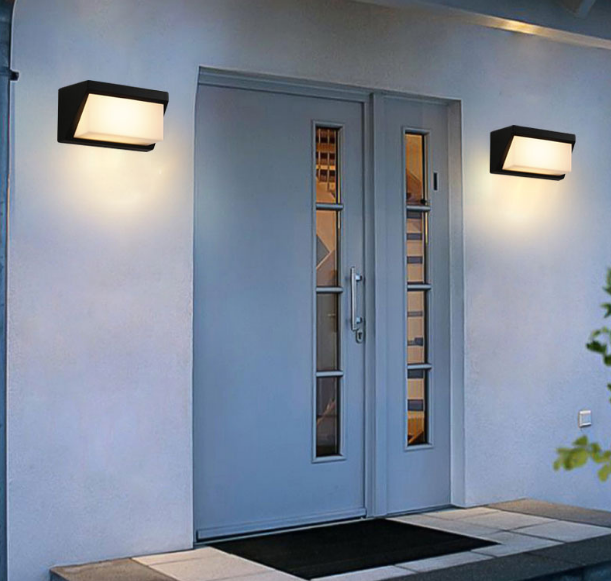 Lampada da parete solare lampada da cortile per esterni impermeabile per uso domestico esterno super luminosovilla lampada da tavolo a led vendite dirette in fabbrica
