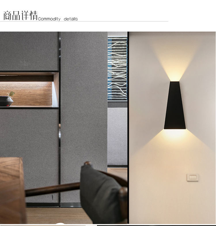 Vendite dirette in fabbrica Fall Pant Camera da letto Lampada da parete a led con soffitto leggero con lampade di sicurezza al 100% per le case