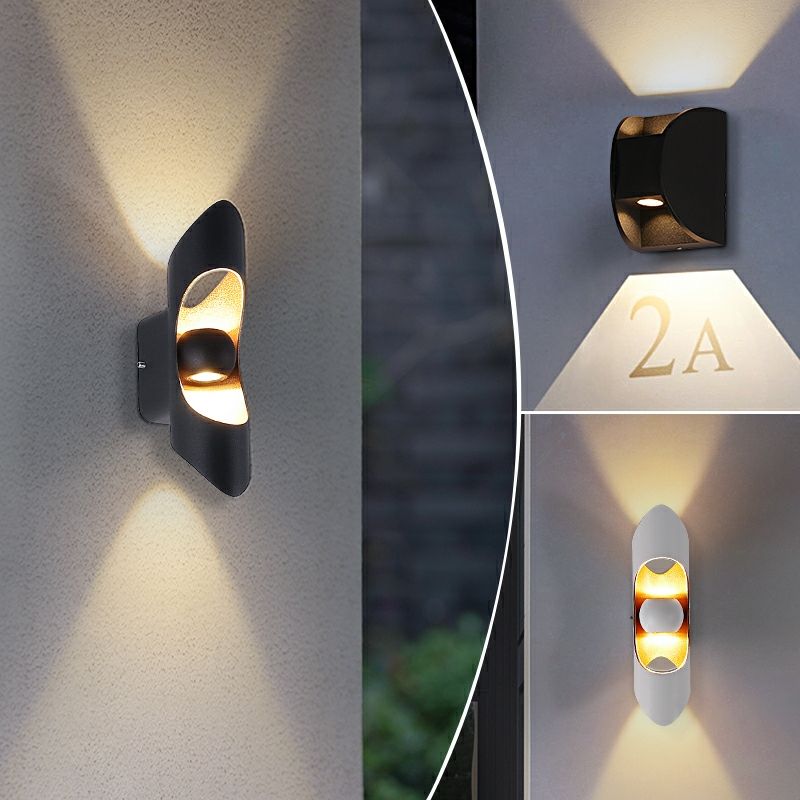 LED Wandkandelaar Binnen Gangwandleuchte Night Light Lampada da parete a LED nordica 6W Impermeabile per esterni Giardino Cortile Balcone