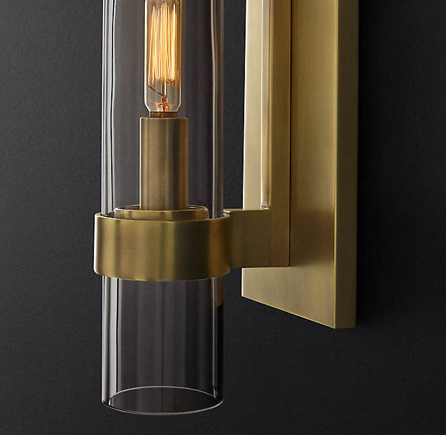 Lampada da parete semplice americana di design post moderno Lampada da parete di fondo del soggiorno della camera da letto della personalità nordica del modello della candela