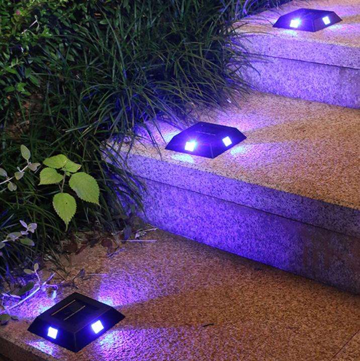 Casa Solare Giardino Prato Luce Esterna Impermeabile IP65 Villa Cortile Paesaggio Luce Lampada Da Terra Colorata Per Percorso Stradale