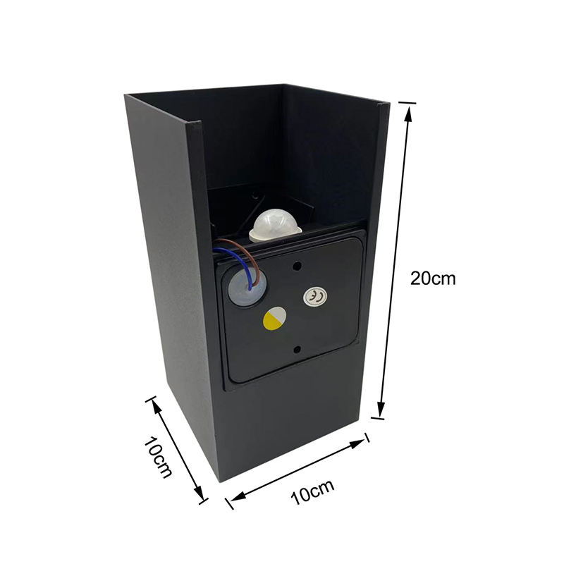 12W impermeabile applique da parete da giardino applique da parete a led motion senor illuminazione da parete a led applique da parete per camera da letto Angolo di illuminazione regolabile