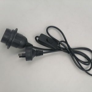 Spina AU Cavo di linea da 1,8 m 303 On Off Cavo di alimentazione per lampada a LED con prolunga del cavo dell'interruttore a pulsante