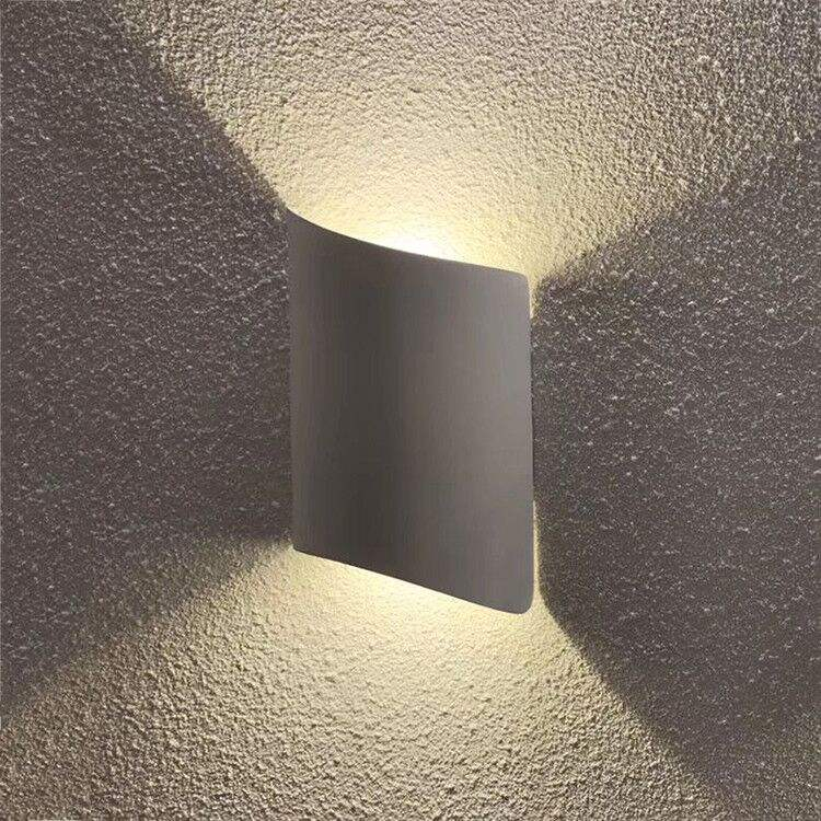IP65 Lampada da parete per camera da letto per esterni Soggiorno Corridoio Hotel Lampada a LED Lampada da parete per esterni moderna minimalista impermeabile Lampada da parete per esterni