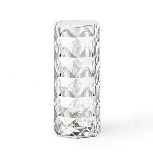 Telecomando RGB Creative Rose Crystal 16 colori Nuovo prodotto Lampada da tavolo in cristallo per interni Camera da letto Touch Piccola luce notturna