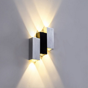 Lampade da parete a LED decorative a 6 scale e lampada da notte moderna per interni di alta qualità