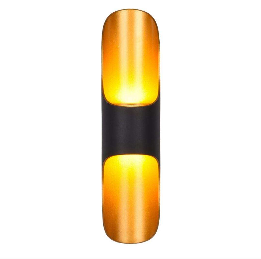 Lampada da parete per interni a led a luce solare su e giù a circuito integrato con sicurezza al 100%.