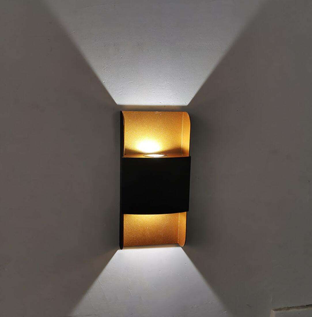Lampada da parete per interni a led a luce solare su e giù a circuito integrato con sicurezza al 100%.