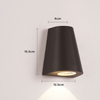 Lampada da parete a LED a testa singola Impermeabile IP65 Lampada da corridoio da giardino Lampada da esterno per interni AC85-265V