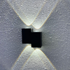 Lampada da parete per scale impermeabile a luce decorativa a LED e moderna luce notturna per esterni