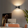 Lampade da parete su e giù da 10W Lampada da parete a LED in alluminio a LED in argento dorato Lampada da parete a LED per camera da letto Soggiorno Corridoio A parte Illuminazione