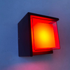 Interni moderni 5W applique da parete a LED acrilico quadrato nero soggiorno corridoio scala decorazione della parete della casa