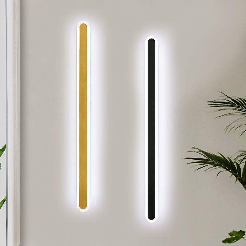 Lampada da parete moderna e minimalista a LED, camera da letto, comodino, divano, specchio da bagno, sfondo, lampada decorativa, ferro battuto, luci acriliche