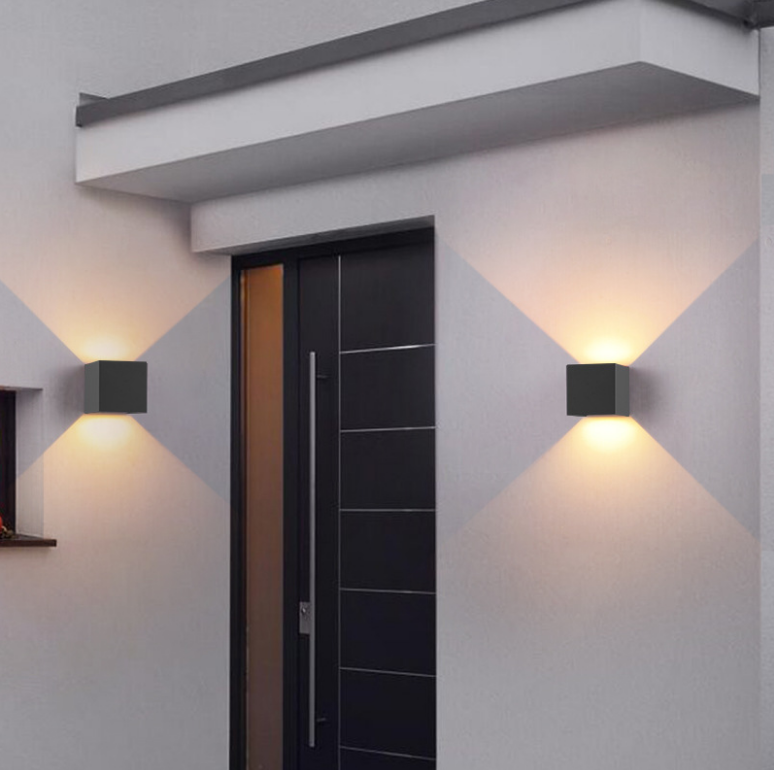 Led Wandlamp Alluminio Decorativo Indoor Verlichting Up En Down Waterdichte Wandlamp Outdoor Tuin Wandlamp Wandmontaggio