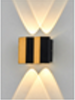 Nuova lampada da parete a LED per esterni Lampada da parete impermeabile per interni ed esterni Cortile Camera da letto Corridoio Balcone Faretto da parete