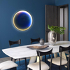Applique da parete moderna per la casa Soggiorno al coperto Camera da letto Corridoio Hotel Art Murale Illuminazione Universo Lampada da parete a Led Moon montata a parete