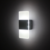 Nuova applique da parete in acrilico per tasti di pianoforte applique da parete per soggiorno, bagno, camera da letto, luce, apparecchio, 85-265 V, luce notturna