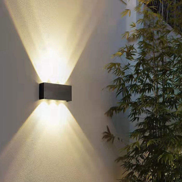 Lampada da parete a LED Portico Lampada da parete per interni su e giù per esterni per scale domestiche Camera da letto Lampada da comodino Lampada da corridoio Illuminazione di marca