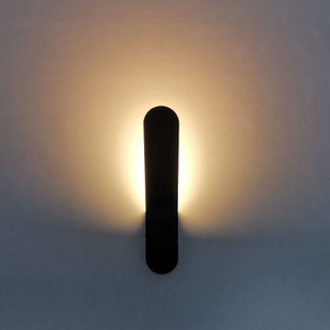 Lampada da parete moderna decorativa a LED per spazzolino da denti e luce notturna per interni per hotel
