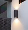 12W Art Deco Modern Wall Led Light Up Down Illuminazione per interni Applique da parete in alluminio Applique da parete a LED con telecomando Wandlamp