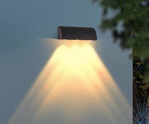 prezzo di fabbrica impermeabile esterno semplice moderno della parete del giardino delle lampade del cortile della lampada da parete IP65 LED di 3W