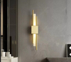 6W Lampada da parete a striscia lunga soggiorno sfondo parete studio camera da letto lampada da comodino semplice moderna luce nordica griglia creativa di lusso