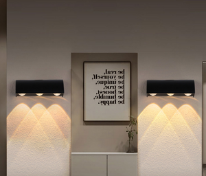 3W 6W Led applique da parete impermeabile IP65 Indoor Outdoor Led Bacchetta lampada da parete Applique per esterni Montaggio a parete Led Applique da bagno