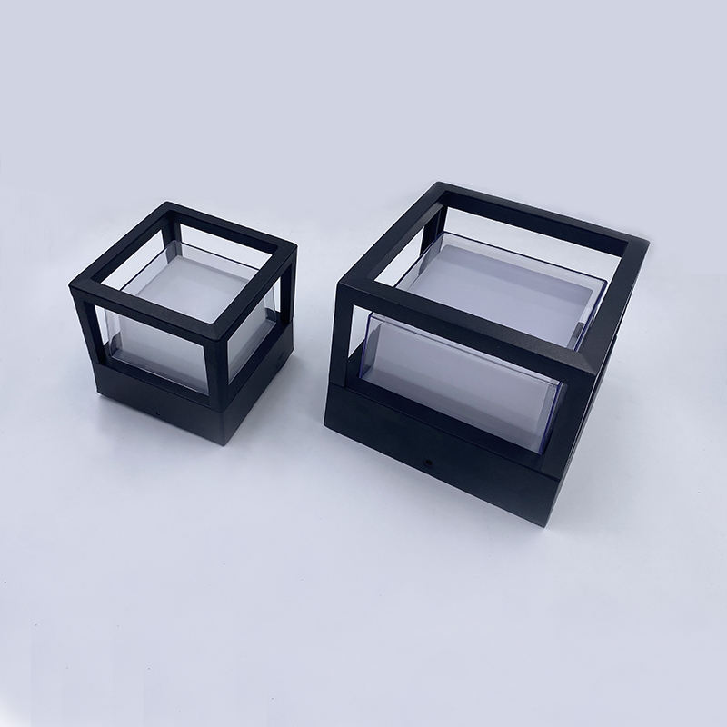 Nuova lampada da parete Tuya App Smart LED cubo intelligente IP65 impermeabile colorato alla moda lampada da parete decorativa
