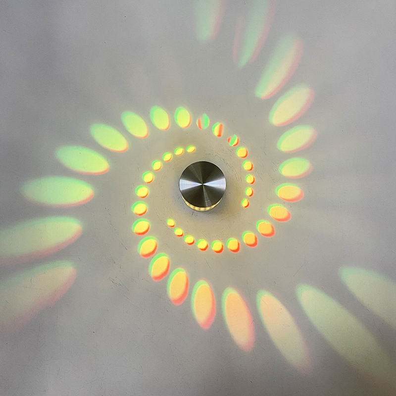 Lampada da parete per scale a led in alluminio 3w ​​Lampada da parete per interni per home office con prezzo di fabbrica e luce notturna moderna di fantasia