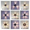 Lampada da parete a LED Lampada da parete per esterni Lampada moderna minimalista creativa per hotel Lampada da parete Applique per esterni Luci notturne uniche Merci