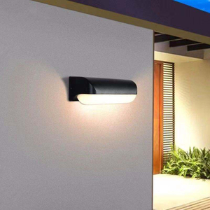 Lampada da parete per esterni a LED da 12 W. Applique da parete a led impermeabile, semplice corridoio, scale, luce da cortile, applique da parete per balcone, super luminosa